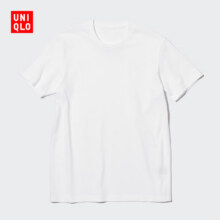 优衣库百变T快干圆领T恤短袖白色 2XL 475358 455357/00