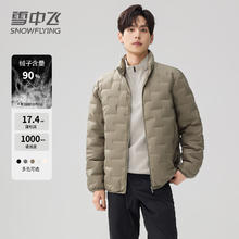 雪中飞 90绒新国标 轻薄立领羽绒服 男女同款79.5元