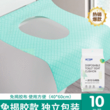 洁癖党福音！安可新 一次性马桶垫 10片￥5.80 3.6折