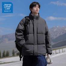 JEANSWEST LIFE 男棉衣冬季新款潮流保暖棉服 MYM24-99999券后19.9元