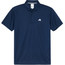 超V：adidas 夏季男款舒适透气高尔夫运动休闲短袖POLO衫105元