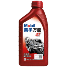 美孚（Mobil）万能4T 摩托车机油 四冲程摩托车机油 20W-40 SF级 1L27.55元