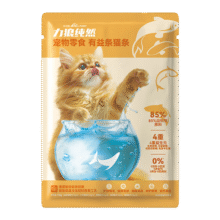 力狼（LILANG）猫条 成猫幼猫鲜肉猫罐头猫咪零食湿粮 混合口味12g*10支8.4元 (送赠品,券后省0.95)