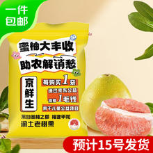 京鲜生 福建琯溪蜜柚 净重10斤 单果1.7-2.3斤 源头直发
