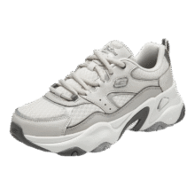 斯凯奇（Skechers）女鞋夏季厚底增高运动鞋透气百搭轻便软底休闲鞋熊猫鞋150521255元