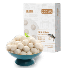 首购：猪探长 深海鳕鱼丸250g（85%含量）8.45元包邮（需试用+凑单）