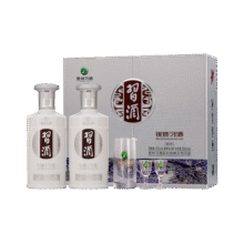 习酒 银质礼盒 酱香型白酒 53度 500ml*2瓶 礼盒装 中秋送礼210元