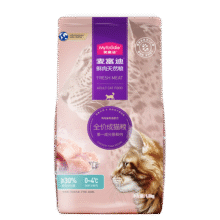 麦富迪 猫粮 鲜肉双拼全价天然粮鸡肉金枪鱼配方 成猫粮1.5kg34元