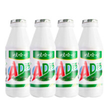 秒杀：娃哈哈 AD钙奶饮料100g*4瓶（无吸管）4.8元包邮