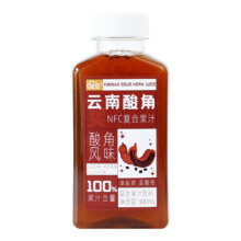 轻空 云南酸角汁复合果汁饮料300ml*5瓶9元（需领券）