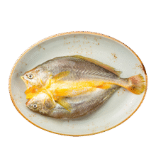 黄小渔 宁德三去大黄鱼鲞 400g 2条*2件