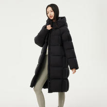 坦博尔 云朵泡芙长款连帽保暖羽绒服TBF530780D券后769元