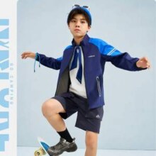 Toread Kids 探路者 儿童防风防泼水保暖加绒夹克QAEEBM95263新低95元包邮