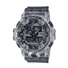 卡西欧（CASIO）G-SHOCK 破冰行动半透明灰时尚运动防水男表 GA-700SK-1APR619元 (券后省10)