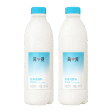 简爱 裸酸奶 低温酸奶 1.08kg 原味 *2瓶49元（需领券）