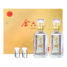 金六福白酒礼盒 兼香型白酒 中秋礼盒 50.8度 500mL 2瓶 福藏天地168元 (券后省460)