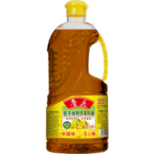 鲁花食用油 低芥酸特香菜籽油 900ml 物理压榨21.9元 (月销1w+)