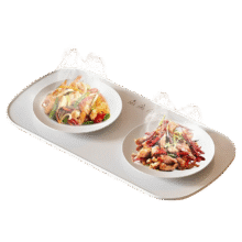 京严暖菜板加热桌垫热菜板家用饭菜冬天保温板热菜厨房电热热饭恒温暖菜神器小型桌面可解冻菜盘方形 白色【可放3-4盘菜+不挑餐具】可烘干35.44元（需领券）
