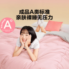 LOVO 乐蜗家纺 致·蓄暖 A类撞色青春科技德绒3.0春秋被 200*230cm￥99.00 5.0折