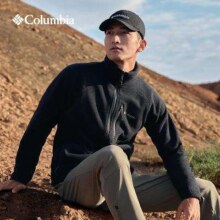 再降价、PLUS会员：Columbia 哥伦比亚 保暖柔软 男款户外抓绒衣 AE3039