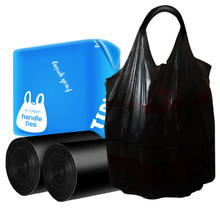 E-CLEAN e洁 背心手提式垃圾袋 108只 45x59cm4.9元