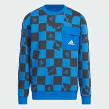adidas 男大童套头衫87元