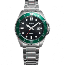 卡西欧（CASIO）【新款】剑鱼钢带潜水表运动手表MDV-107D-3AVDF339元 (券后省50)