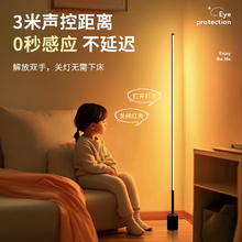 亚芙罗蒂 氛围落地灯客厅智能语音声控灯卧室家用感应小夜灯遥控床头灯台灯17.5元