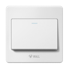 公牛（BULL）墙壁开关G07系列一开单控开关G07K111C象牙白暗装1.67元