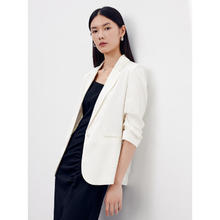 PEACEBIRD 太平鸟 秋季斯文通勤西装A1BAD3101