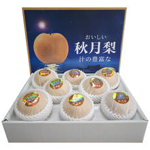 京丰味 梨子 山东秋月梨脆甜 当季整箱新鲜水果 中秋 优选果单果5-6两净重4.5-5斤