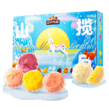 试用：三只松鼠 冰淇淋月饼礼盒300g17元包邮