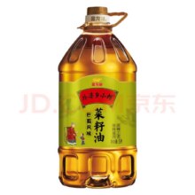 金龙鱼食用油 外婆乡小榨巴蜀风味菜籽油 5L 2桶123.9元