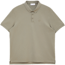 17日10点：JACK&JONES 杰克琼斯 法斗狗系列 男士商务休闲通勤刺绣短袖上衣polo衫 男装T恤79元