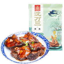 沈万三正宗苏州特产熏鱼酥鱼即食零食爆鱼肉卤味熟食下酒菜小吃 江南风味特色熏鱼200g36.8元