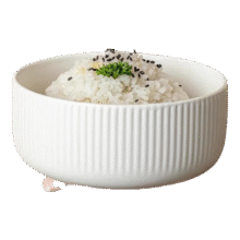 纯白陶瓷碗简约风 1只装3.99元