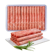 东方港湾 澳洲和牛肉卷 净重2斤 肥牛卷片 烧烤火锅食材 涮煮生鲜调理151.88元（合50.63元/件）