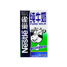 雀巢纯牛奶 生牛乳 餐饮装 1L*12盒 整箱装 做咖啡拉花面团152元