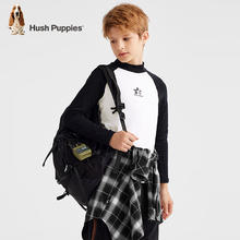 Hush Puppies 暇步士 男女儿童秋季舒适户外内搭小高领打底衫券后64元