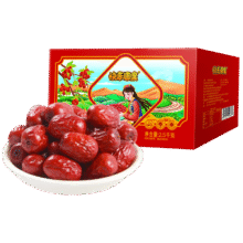 PLUS：快乐国度 一级若羌灰枣2500g、5斤