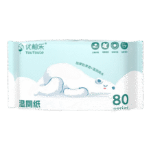 优柚乐北极熊湿厕巾50抽 组合装 50抽 2包 50抽 2包3.9元 (每满300减30,月销8000+)