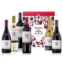 红魔鬼 CONCHA Y TORO 珍藏赤霞珠礼盒750ml 6口味 智利红葡萄酒券后188元