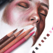 PRISMACOLOR【开学礼物】彩色铅笔专业人像24色油性大师级画笔套装 马克笔绘画 艺术写生手绘美国三福霹雳马185元