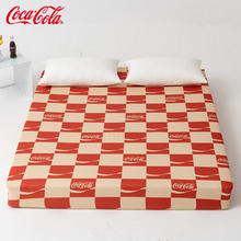 Coca-Cola 可口可乐 床笠 律动方块 180*200cm券后22.9元