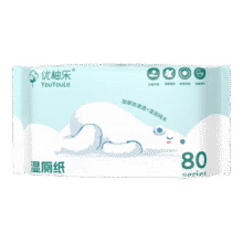 优柚乐北极熊湿厕巾50抽 单包装 50抽 1包 50抽 1包0.01元