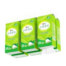 心相印悬挂式面巾纸4层320抽*4提21.94元