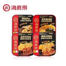 海底捞 自热火锅组合 麻辣酥肉+番茄酥肉+香辣肉丸+老成都33.98元包邮+359淘金币（需领券）
