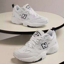20点、超V会员：New Balance NB 小白鞋 低帮运动休闲老爹鞋 WX608WT163元包邮