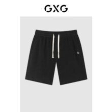 GXG 男装夏新款多色精致绣花标休闲百搭男直筒短裤79.5元包邮