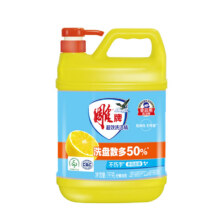 雕牌 洗洁精 1kg 单瓶超效洗洁精4.45元（需领券）